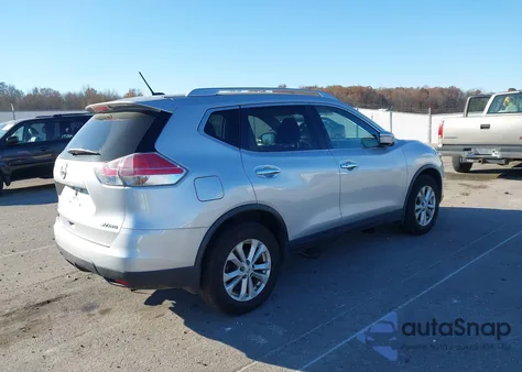 2016 Nissan Rogue Sv from USA, damaged, VIN KNMAT2MV6GP612573